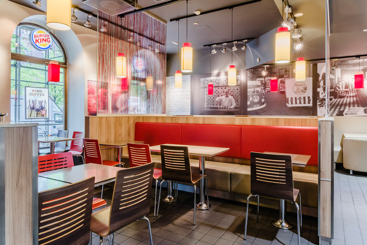Burger King restaurant helsinki finland gullsten-inkinen GI renovation