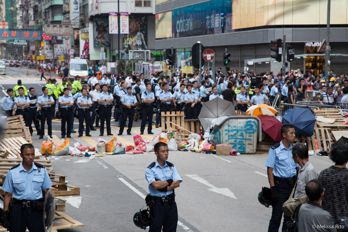 Hong Kong Umbrella Revolution admiralty mong kok china street photography
