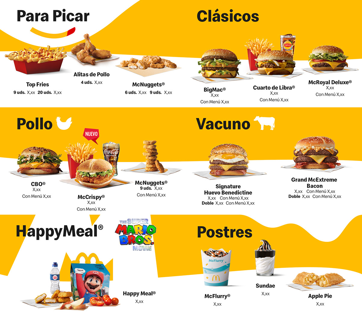 digital screen mcdonald's menu menu board products resturant visual art
