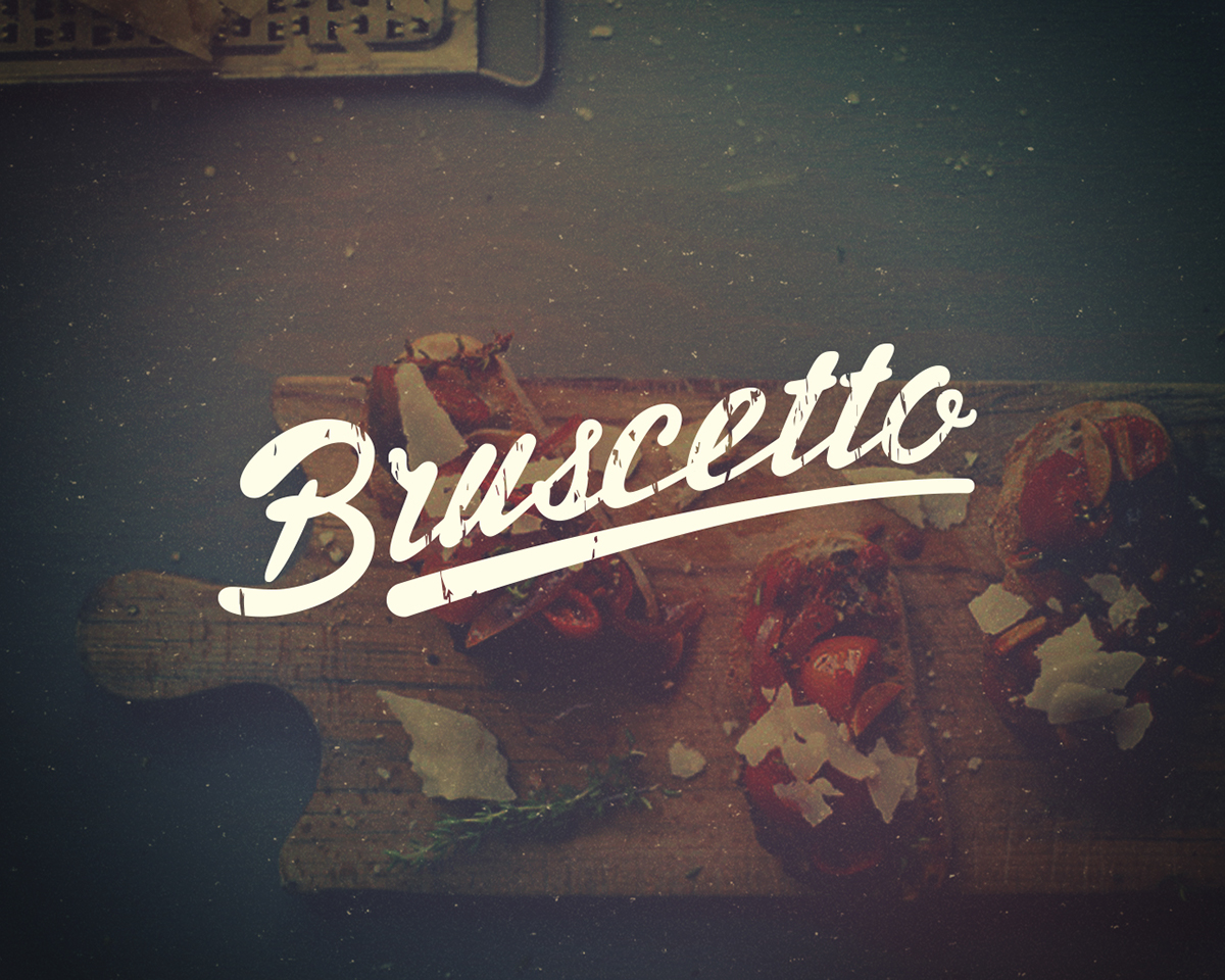 cafe Bruscetto bread logo Hot HandCo