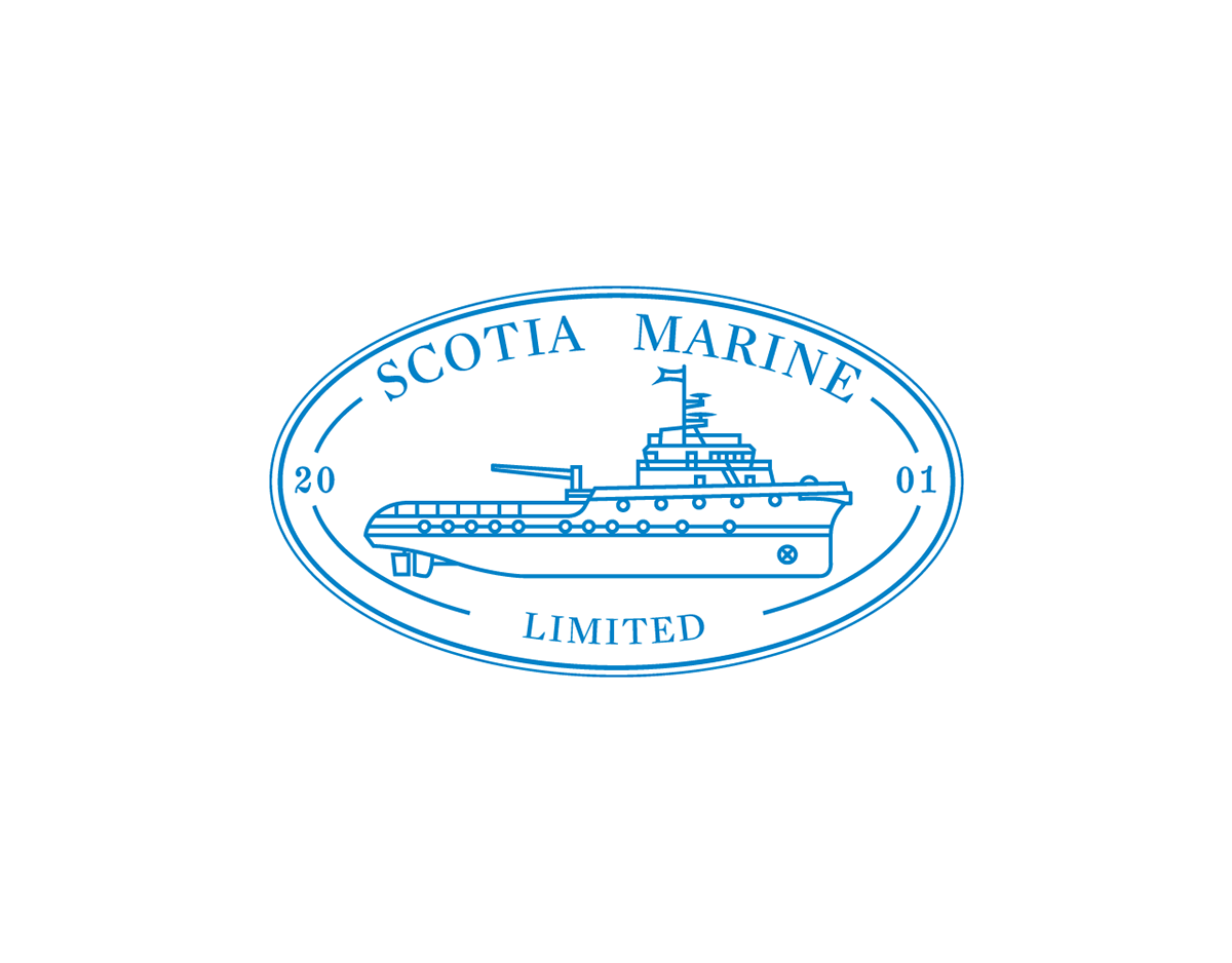 logo shipping ship blue mercury