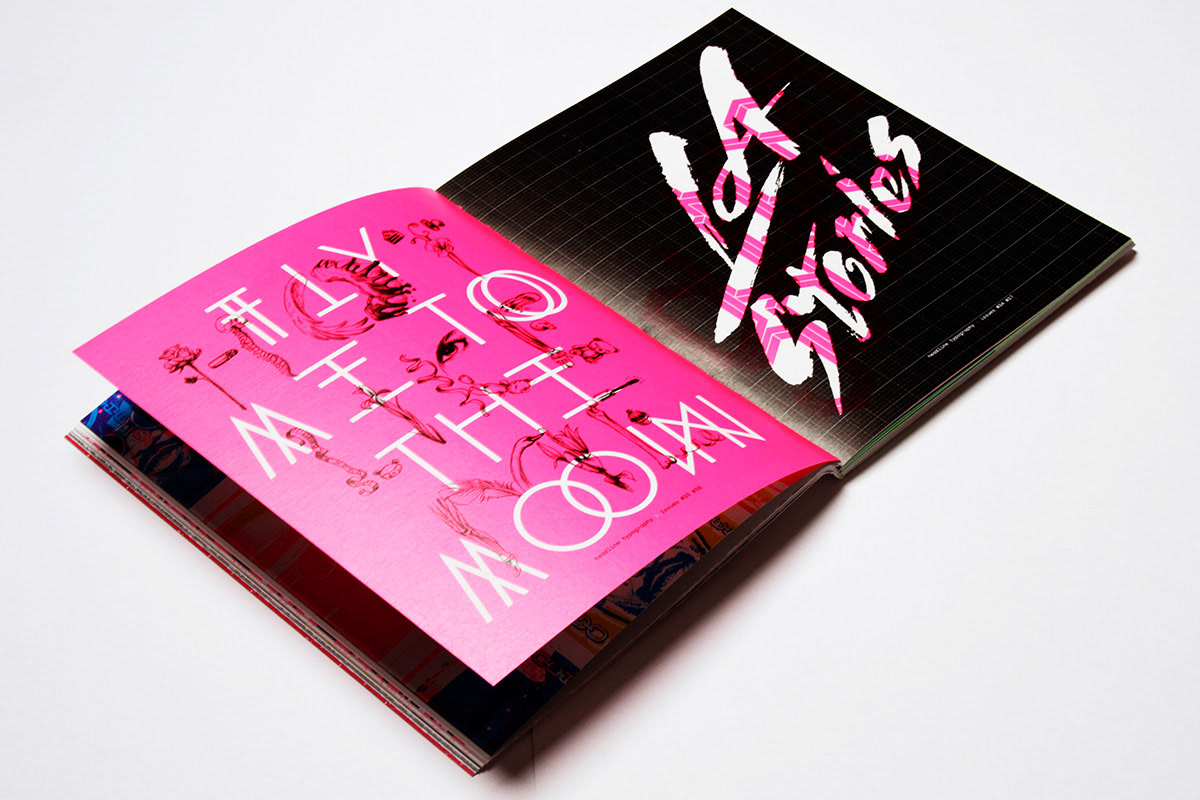 Magazine design Kickstarter book design