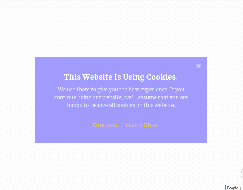 wordpress wp wp theme wp popup elementor pro Popup Popup Midnight Cookie Policy cookie