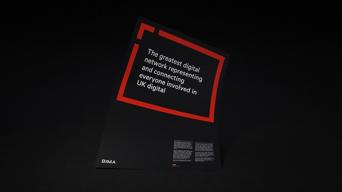 brand identity Rebrand print red digital UK bima Responsive Design trophy