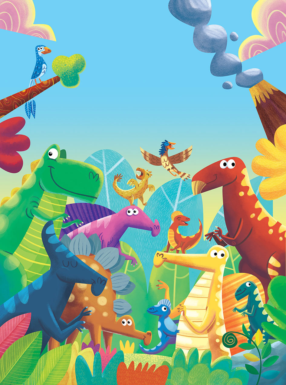 dinos Dinossauros illustrationdinos childrensbook childrenbook
