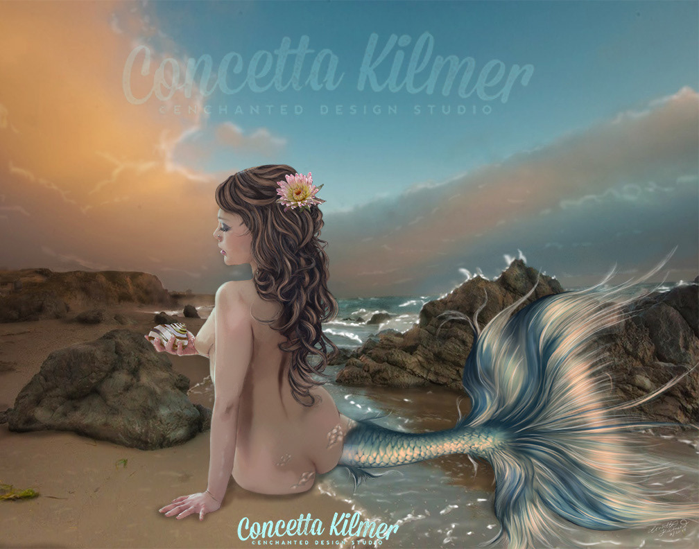 photomanipulation digitalpainting art fantasy mermaid fairytale