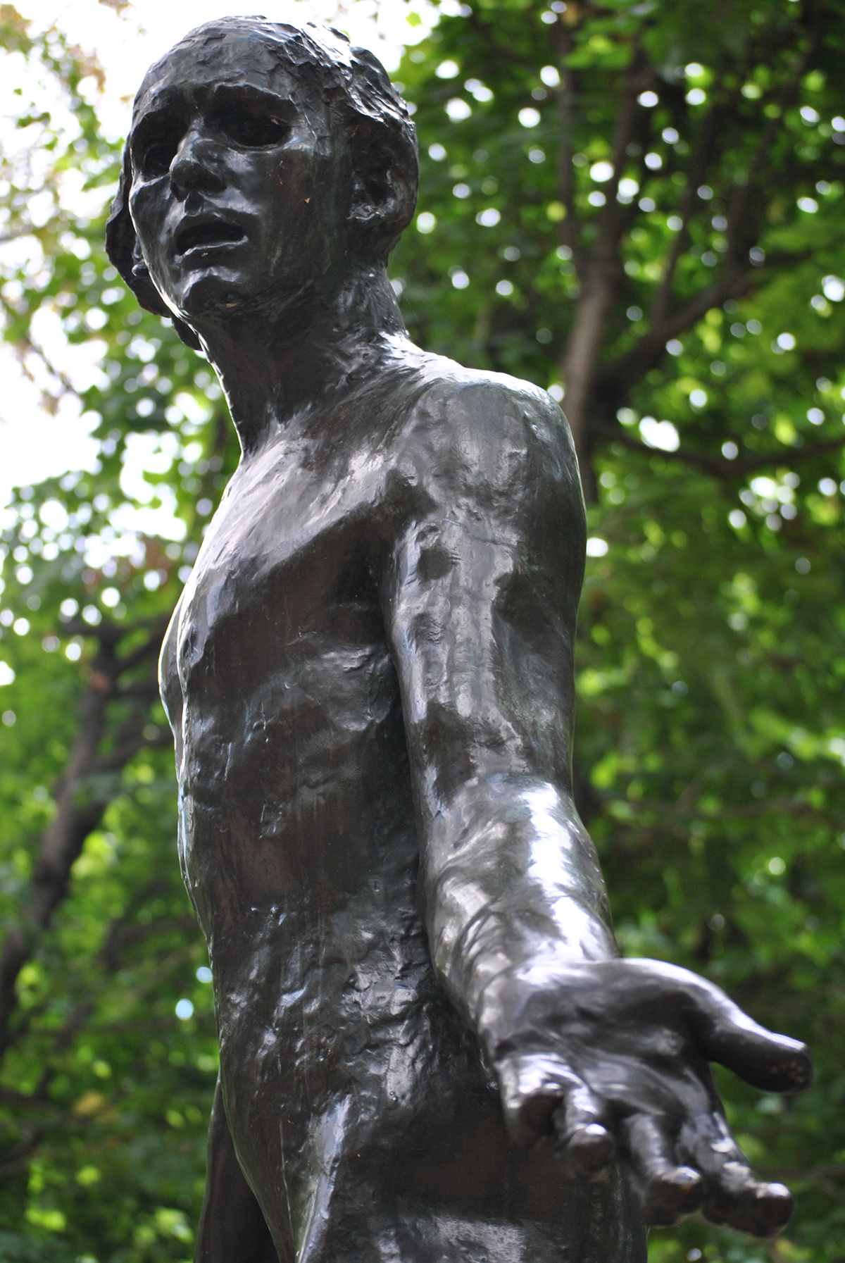 Auguste Rodin le penseur the thinker Paris france musée rodin Rodin Museum sculptures