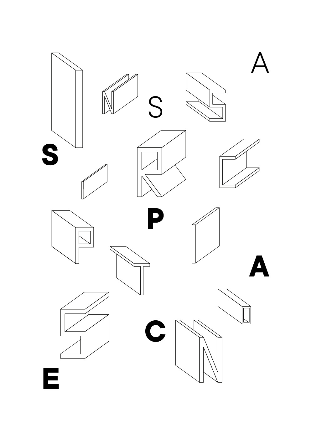 civic city communication connection design inscriptions Paris print Space  typography   warsaw