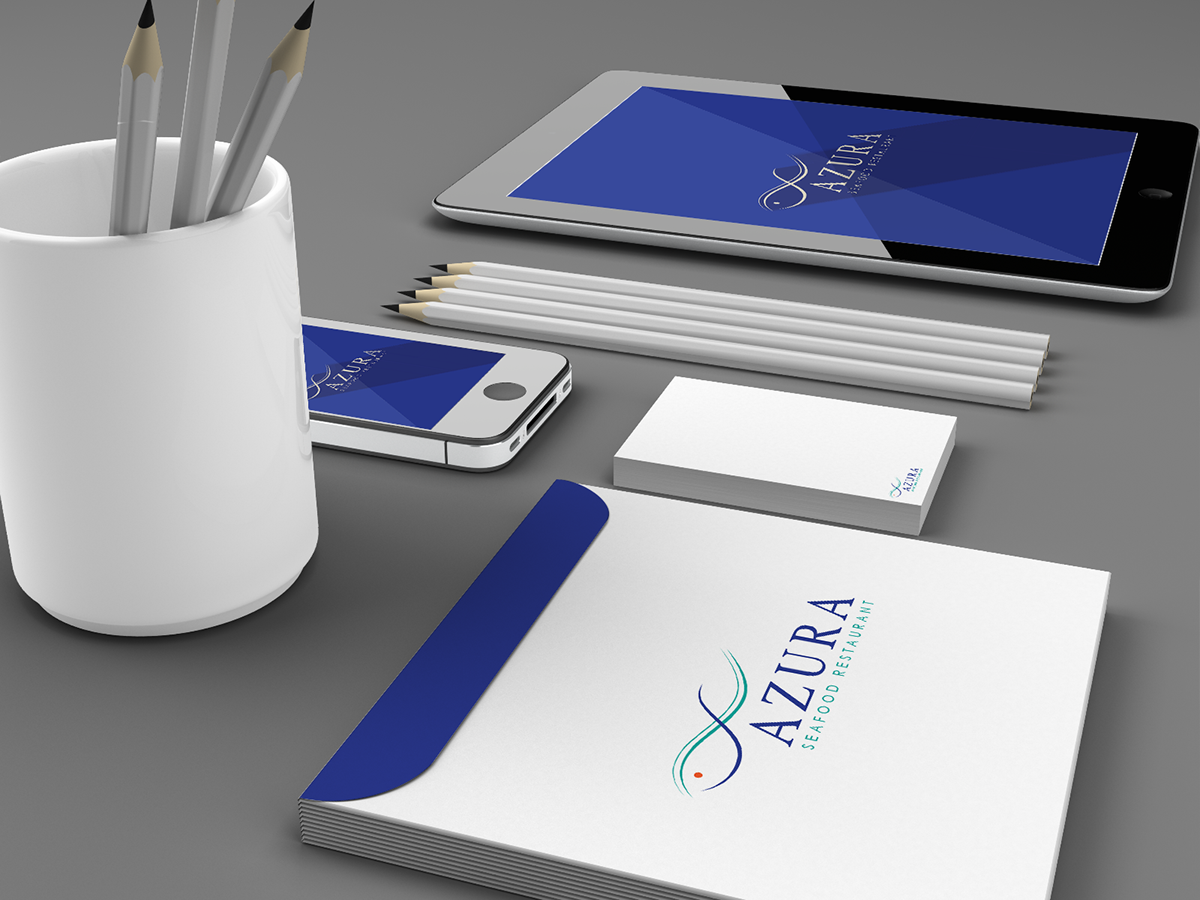 identity Web design graphic logo branding  lebanon Lebanese business card Mockup arabic restaurant seafood creative