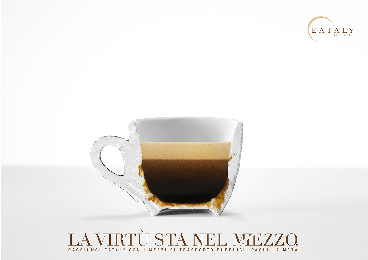 cut coffee cup mineral water plate Pasta lurisia bottle spaghetti