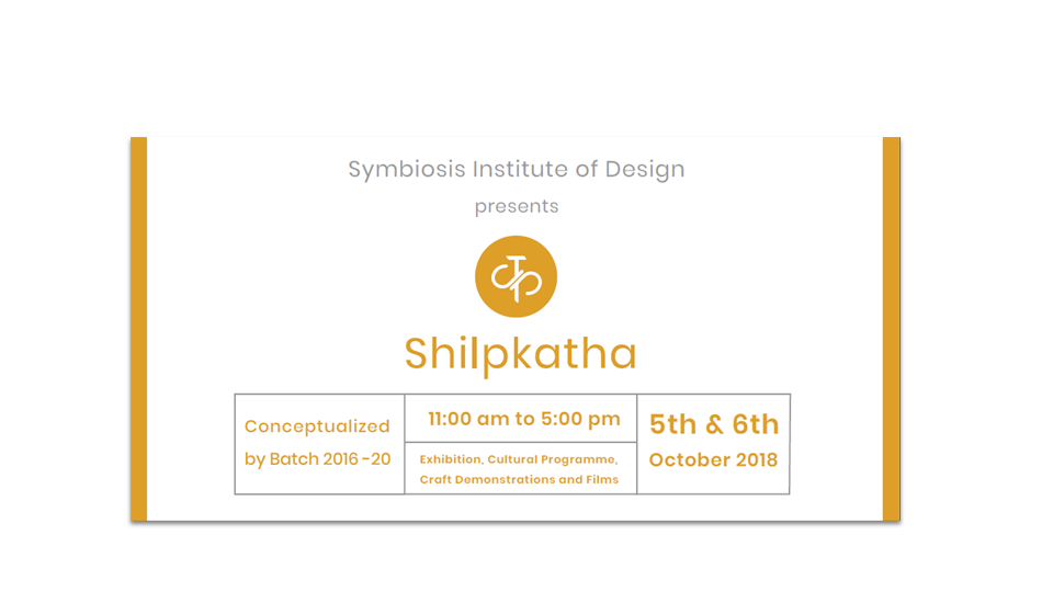 visual identity design branding  Event collatorals craft madhya pradesh press kit planning