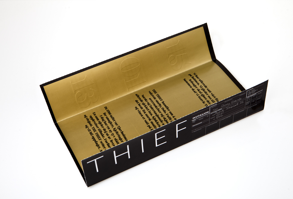 The Thief The Thief hotel Design Hotel Invitation Torgeir Hjetland work in progress