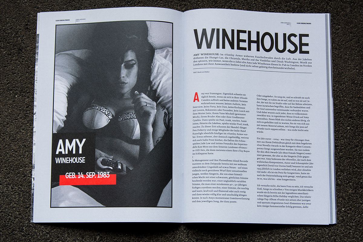 editorial amy winehouse magazine club27