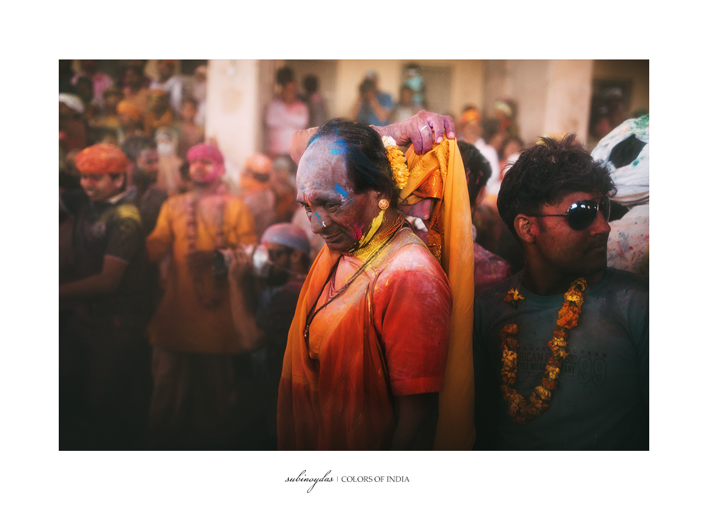 subinoy streetphotography colours India festival holi mathura sigma35mm Canon 5D portraits Travel