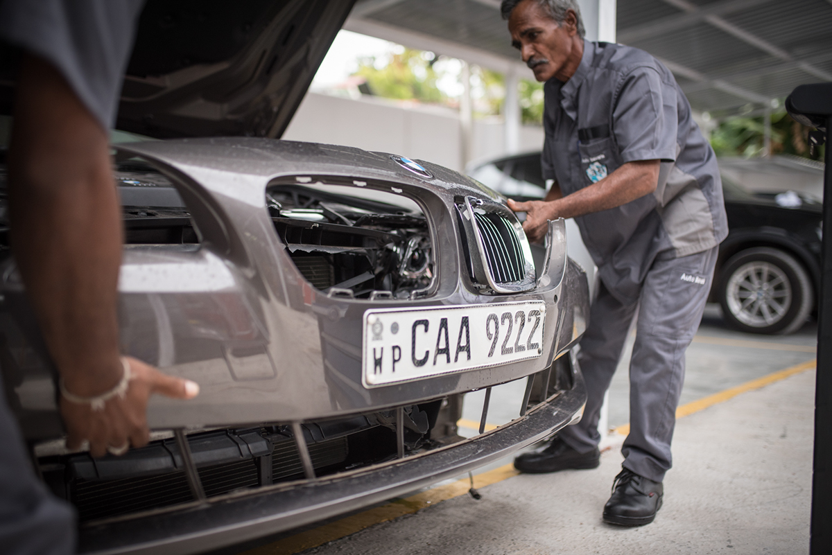 BMW Workshop Repair Collision Auto srilanka colombo repair workshop