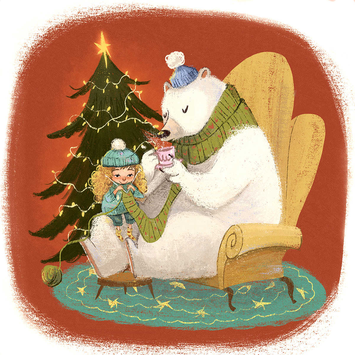 bookillustration ChildrenIllustration childrensbookillustrator Christmas CHRISTMASVIBE ILLUSTRATION  kidlit kidlitart