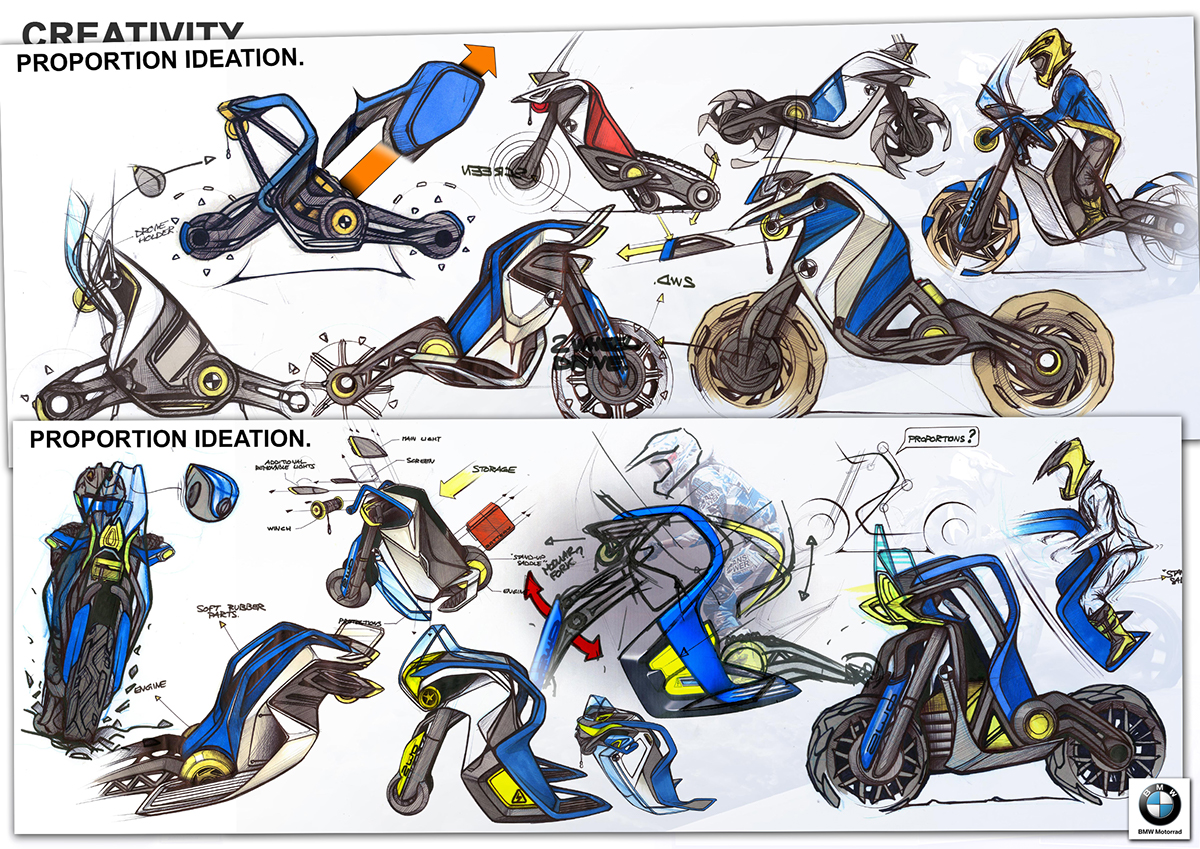motorcycle design BMW motorrad adventure Gs