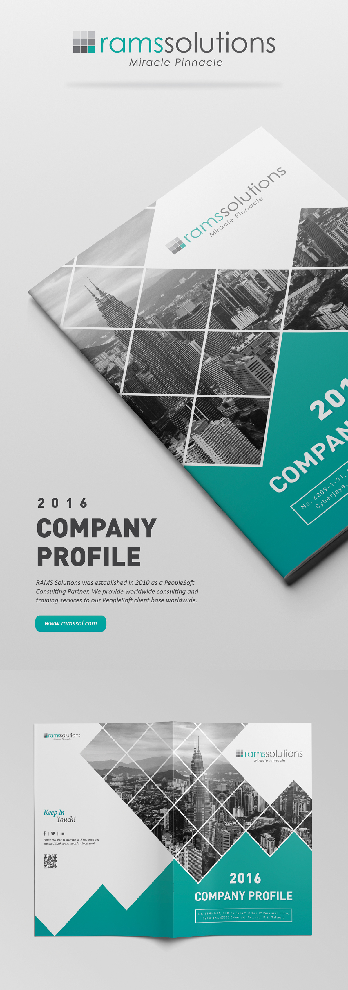 Clean Company Profile on Behance