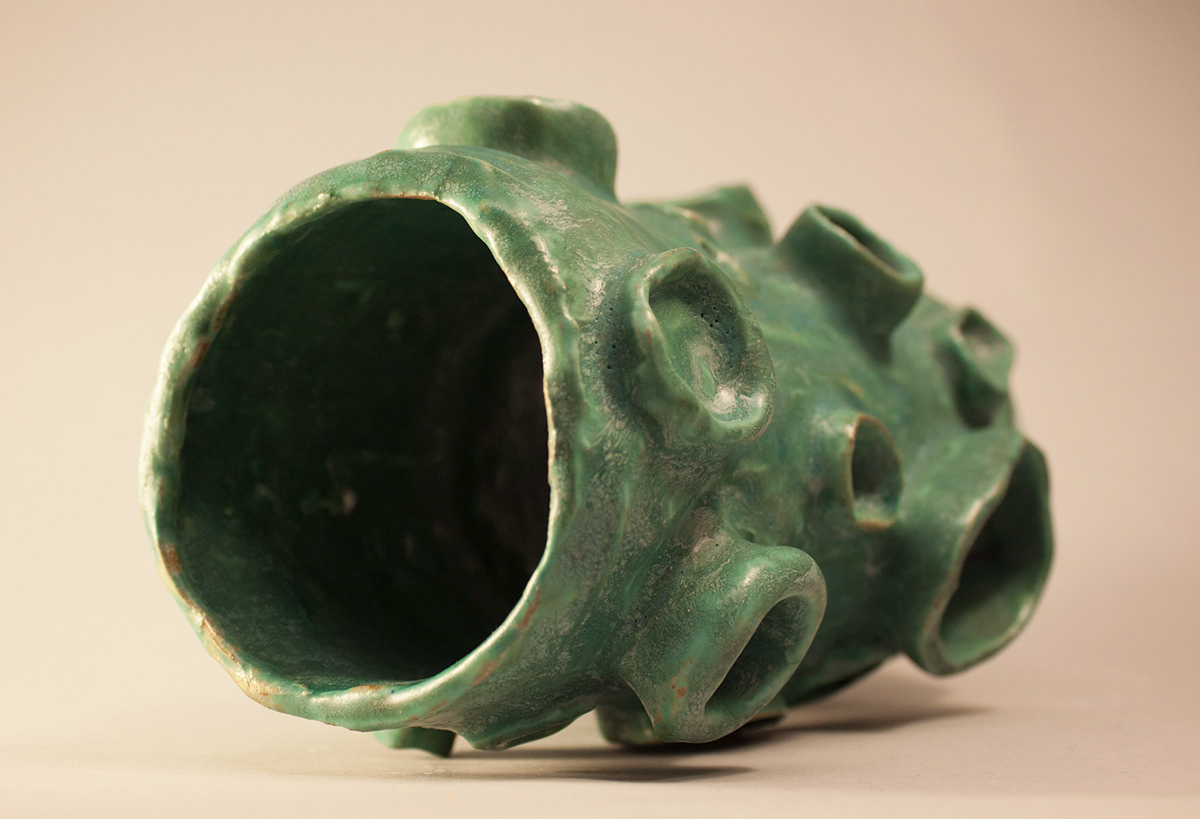 ceramics  wheel Thrown Ceramics  sculpture glaze