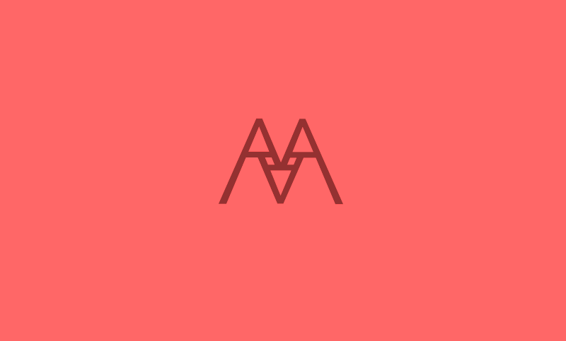 logo brand Collection identity type minimal