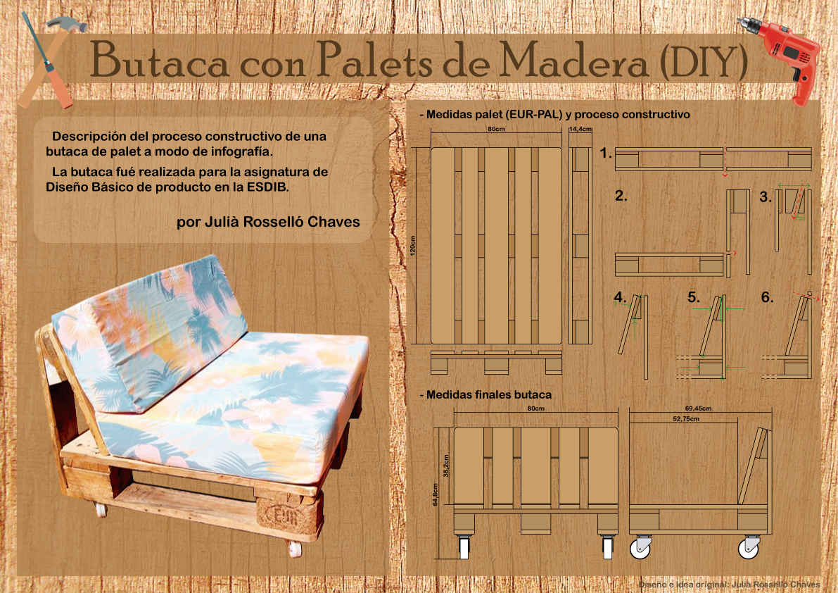 Pallet upcycling mobiliario