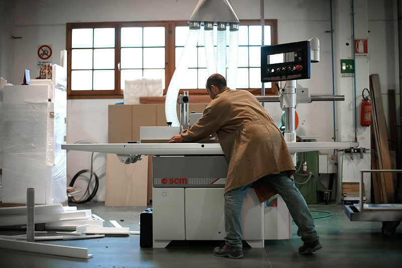 reportage Work  Furniture production finishing company reportage