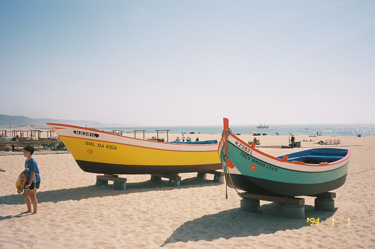 Nazaré Portugal Surf beach analogphotography   35mmfilm 35mm Photography  analog Landscape