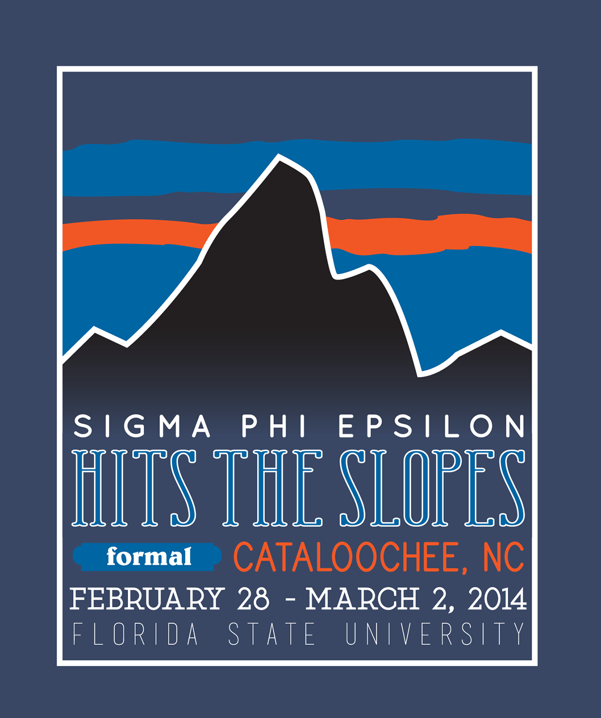 SigEp Sigma Phi Epsilon Fraternity greek life Formal Ski ski trip