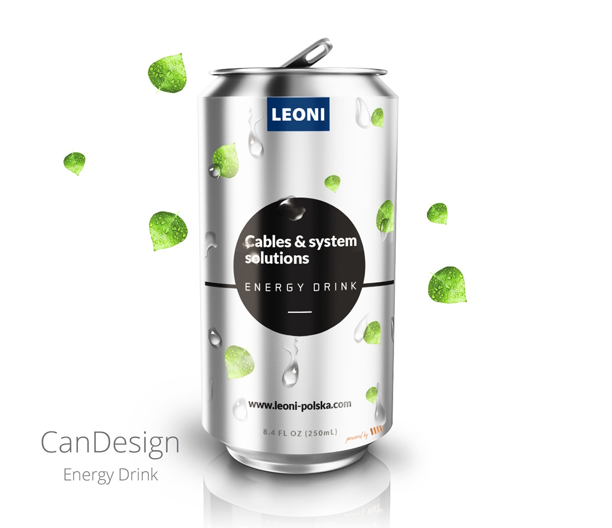 bottle design Can Design water energy drink