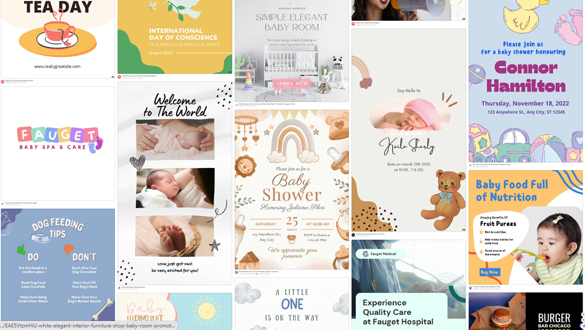 canva designs Social media post Graphic Designer brand identity design marketing   Socialmedia Brand Design Baby Feeding