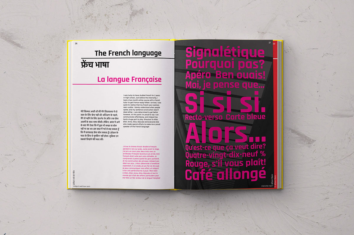 internship report design Paris French ruedi baur Layout grid font adobeawards