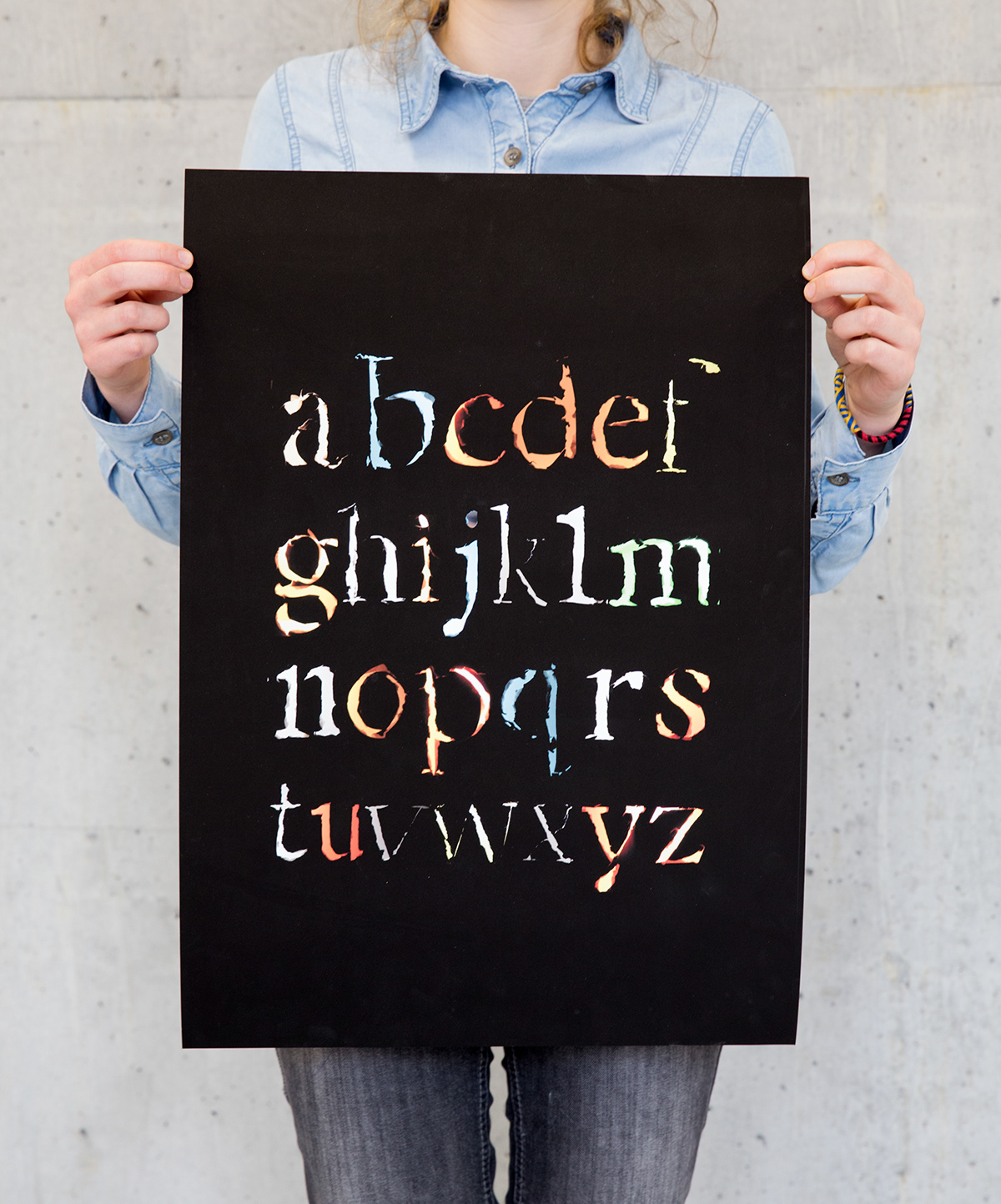 poster lettertype caravaggio