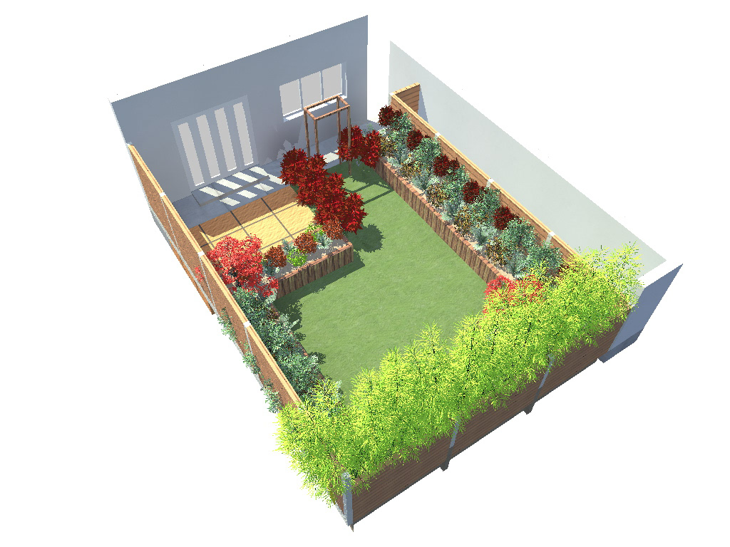 landscaping production design garden