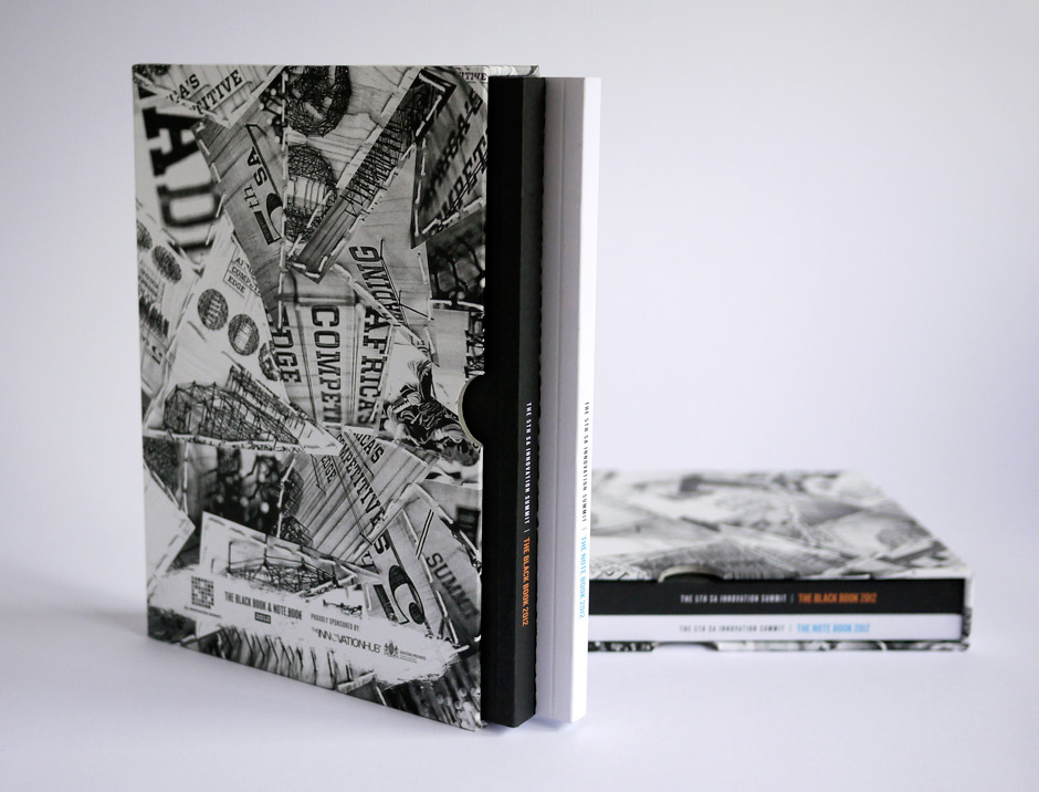 creative innovation black and white books boxset handmade notebook publication south african