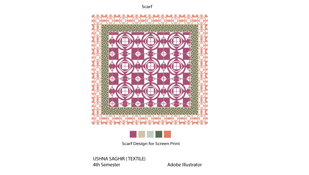 adobe illustrator Apparel Design borderdesign designing digital designing Mandala Patterns Prints Design repeats textile design 