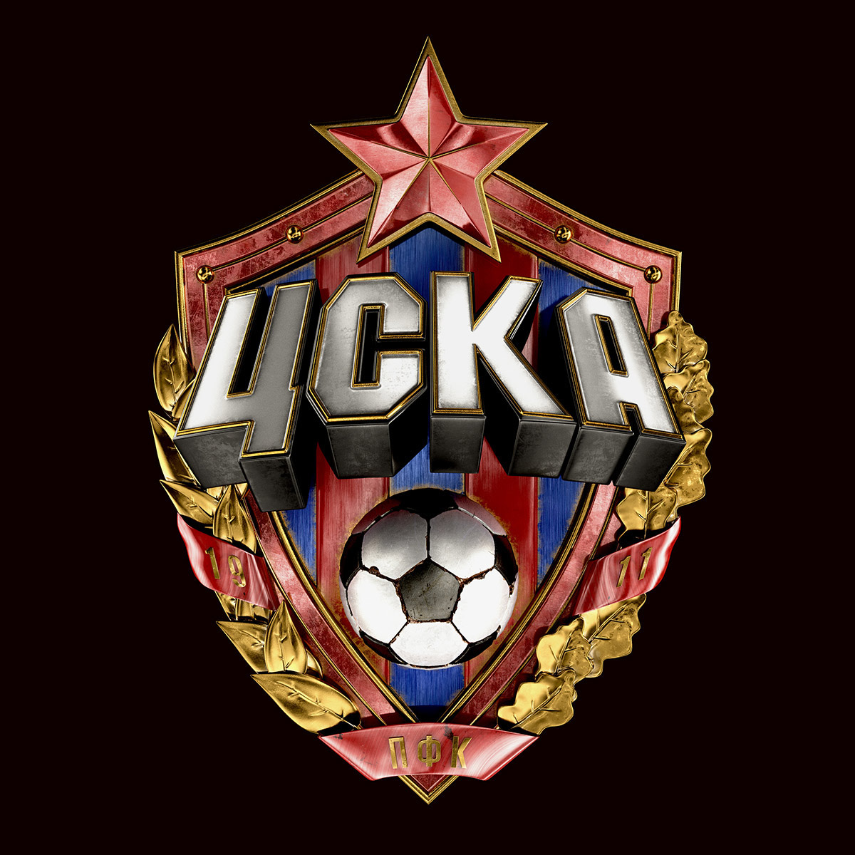 Talisman & Co. | CSKA Moskva Badge | Andrei Lacatusu