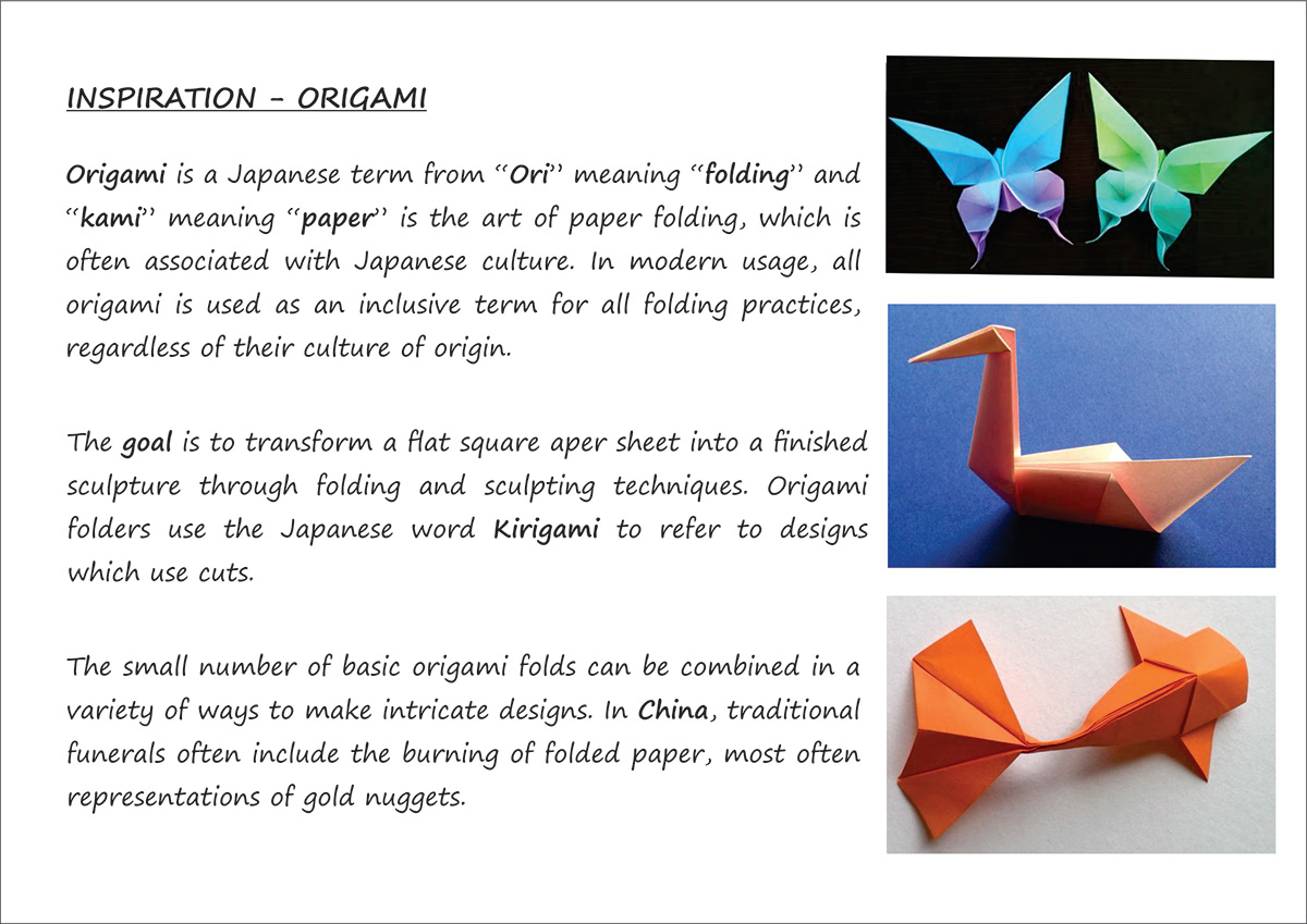 origami  jewelry Designproject earcuff enamelling smartjewelry