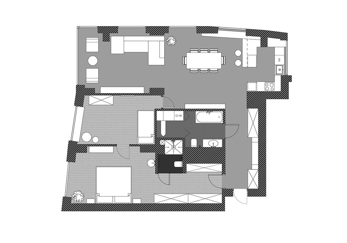 designinterior design Interior apartment home интерьер дизайн квартира svoyastudio svoya