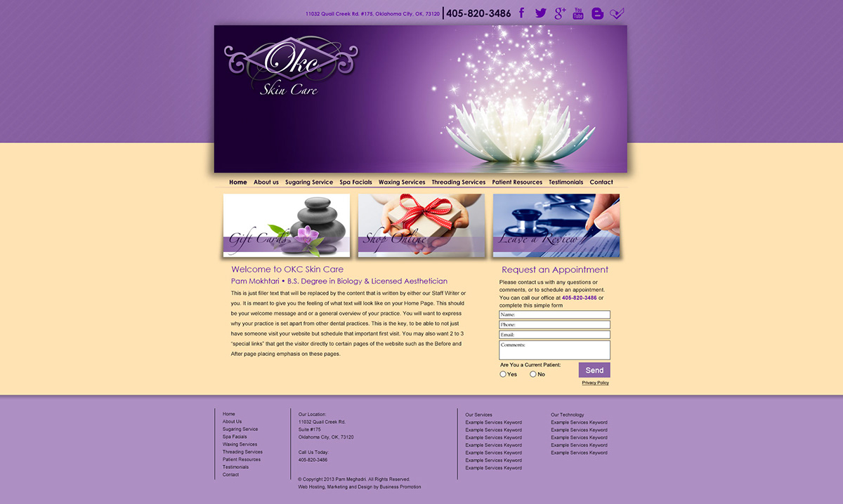 Website design dental portfolio custom design website branding