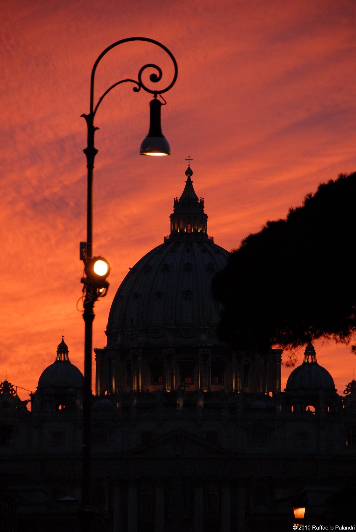 Rome Saint Peter's Italy red sky SKY DUSK sunset