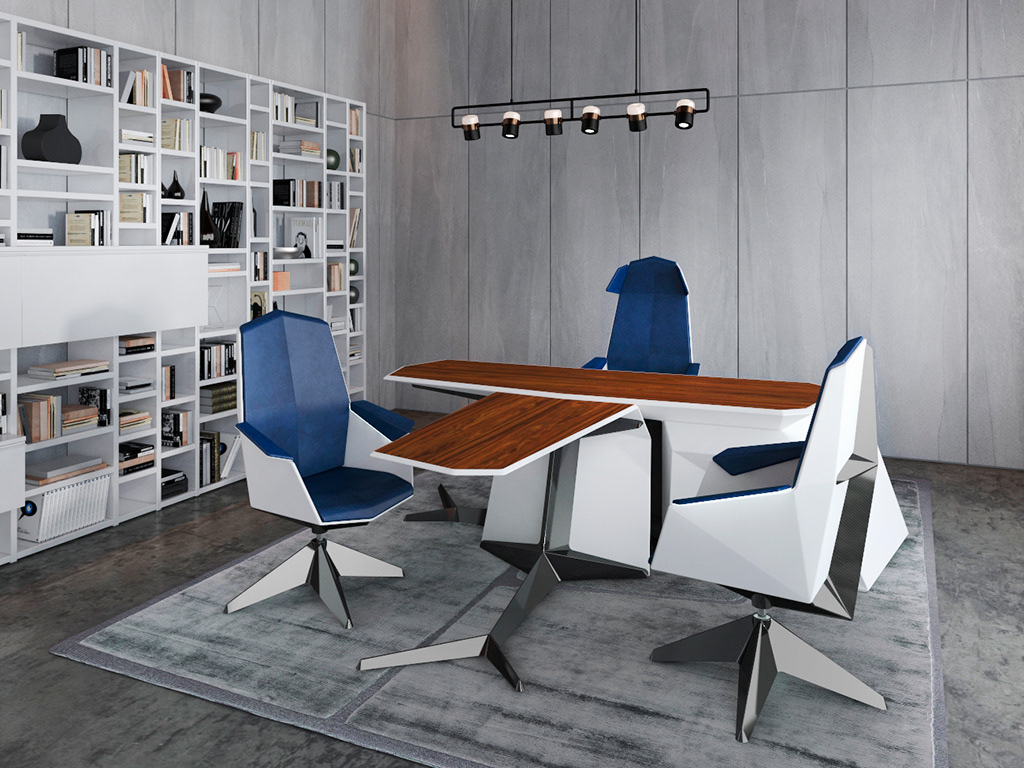 Design of furniture furniture industrial design  office furniture Office interrior visualisation