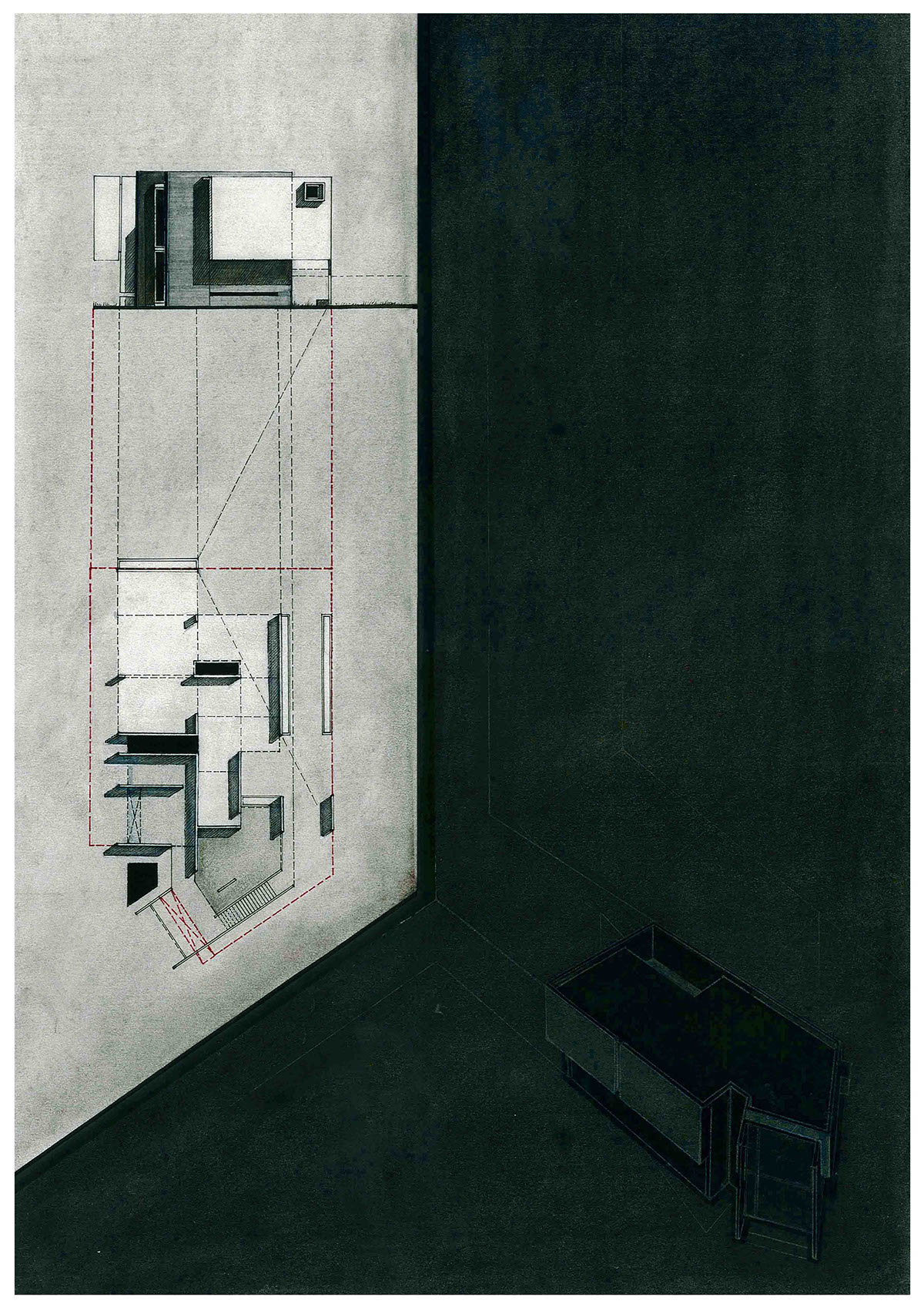 arch draw concrete Exhibition  sketching