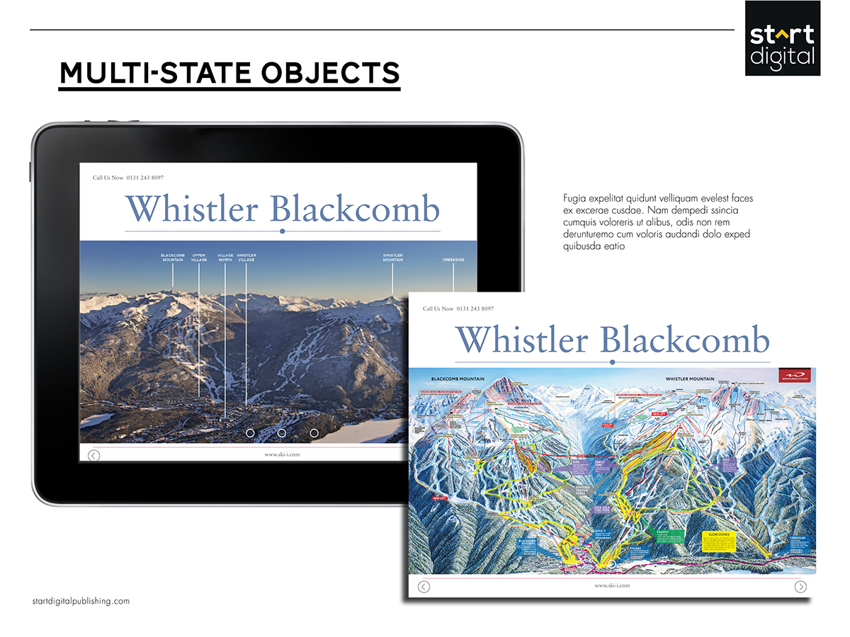 app design digital Travel app store iPad text editorial Ski Guide information hotels