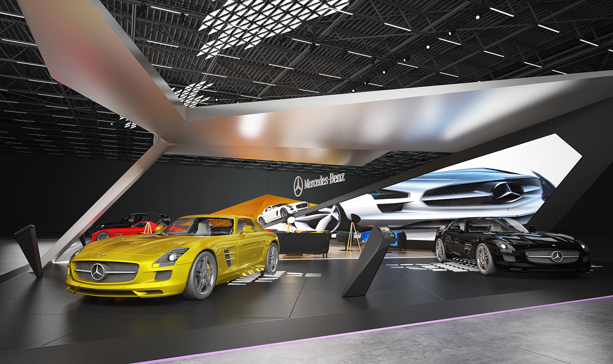 Mercedes-Benz Exhibition Stand Design