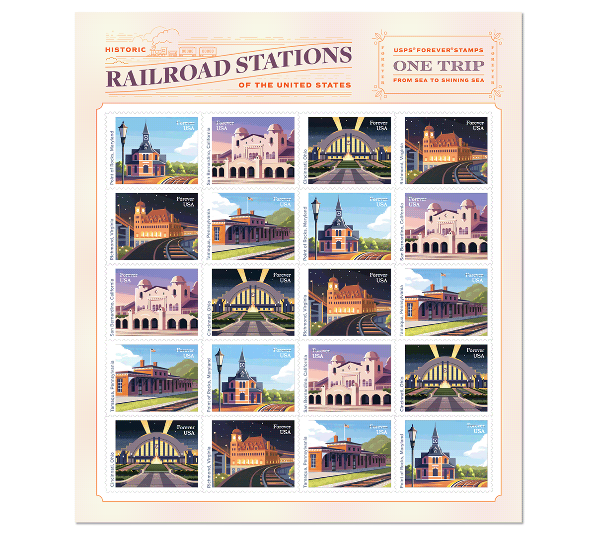 architecture color Down the Street down the street designs dts designs print stamp train