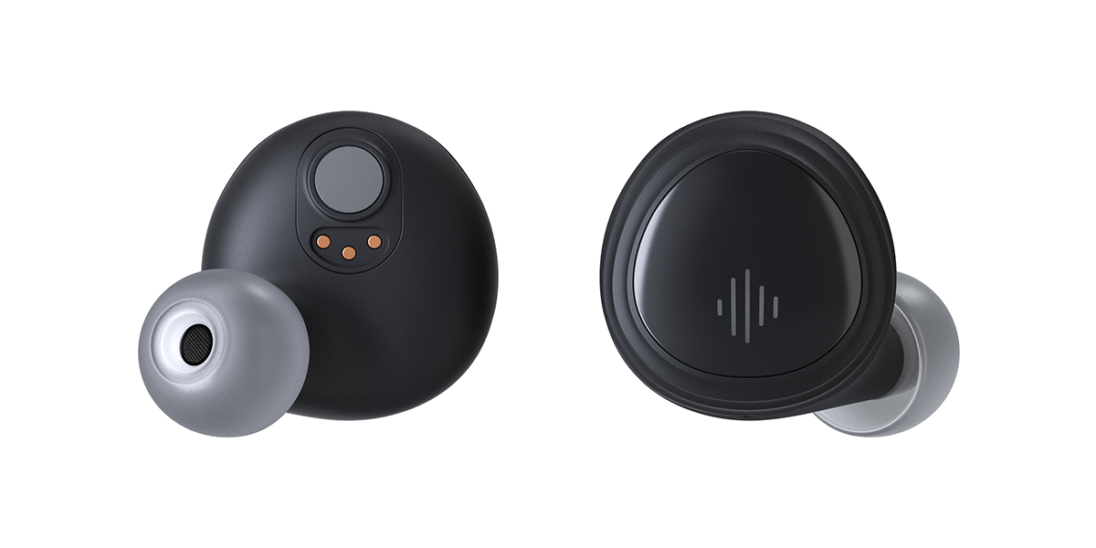 Smart wireless Earbuds alto earbit vinylblack Web Startup