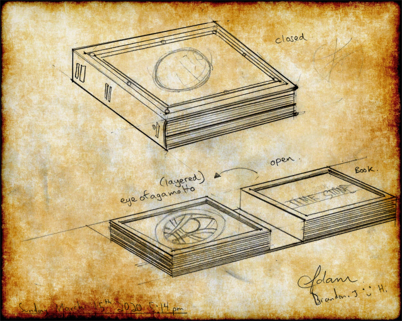 box comics custom presentation ILLUSTRATION Packaging presentation