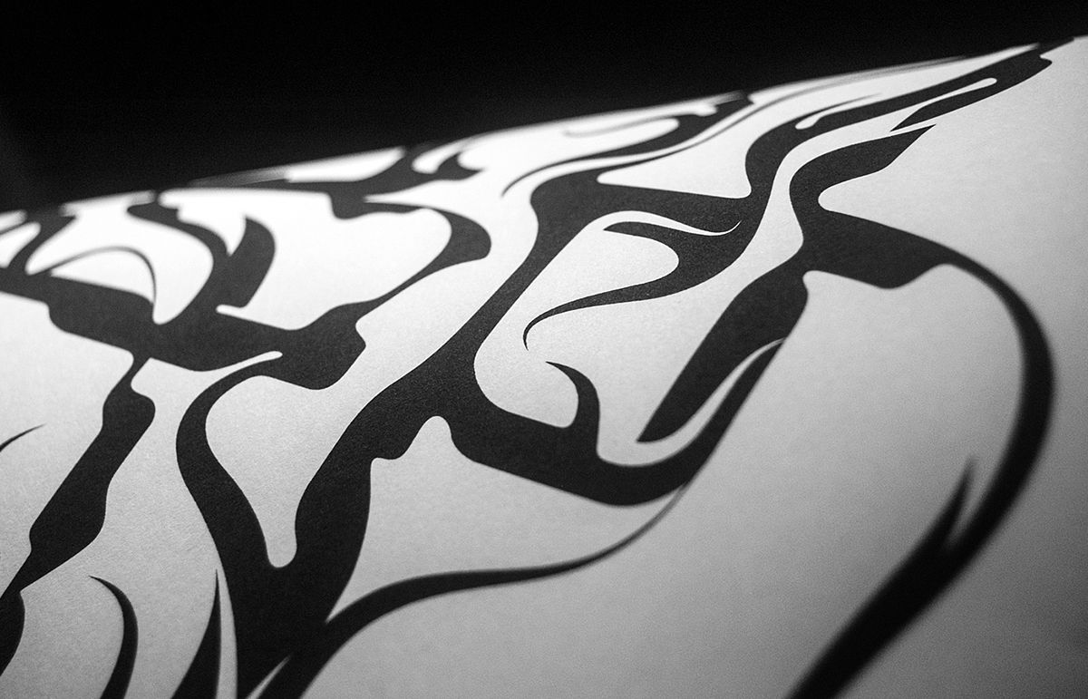 vector fluid print symbol fluidetry black geometry skateboard pattern White detailed art elegant poster monochrome