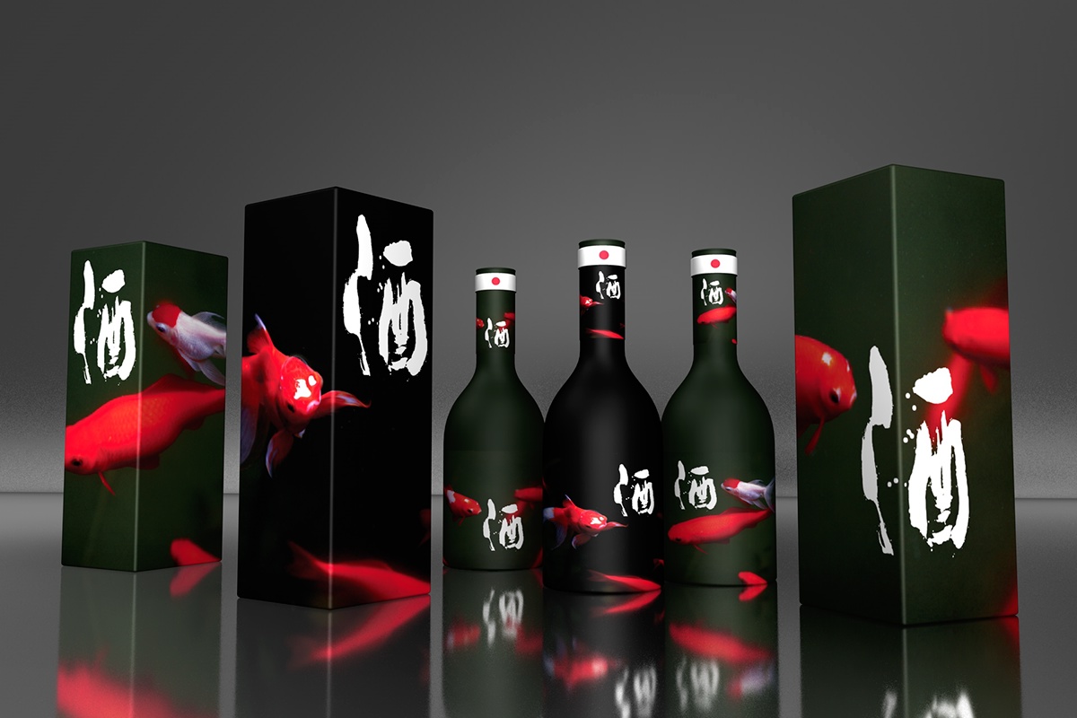 sake label design Label Design Vancouver sake packaging design Packaging Design Vancouver