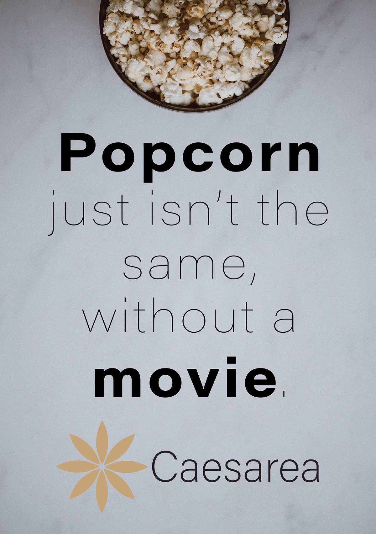 photoshop Illustrator popcorn caesarea